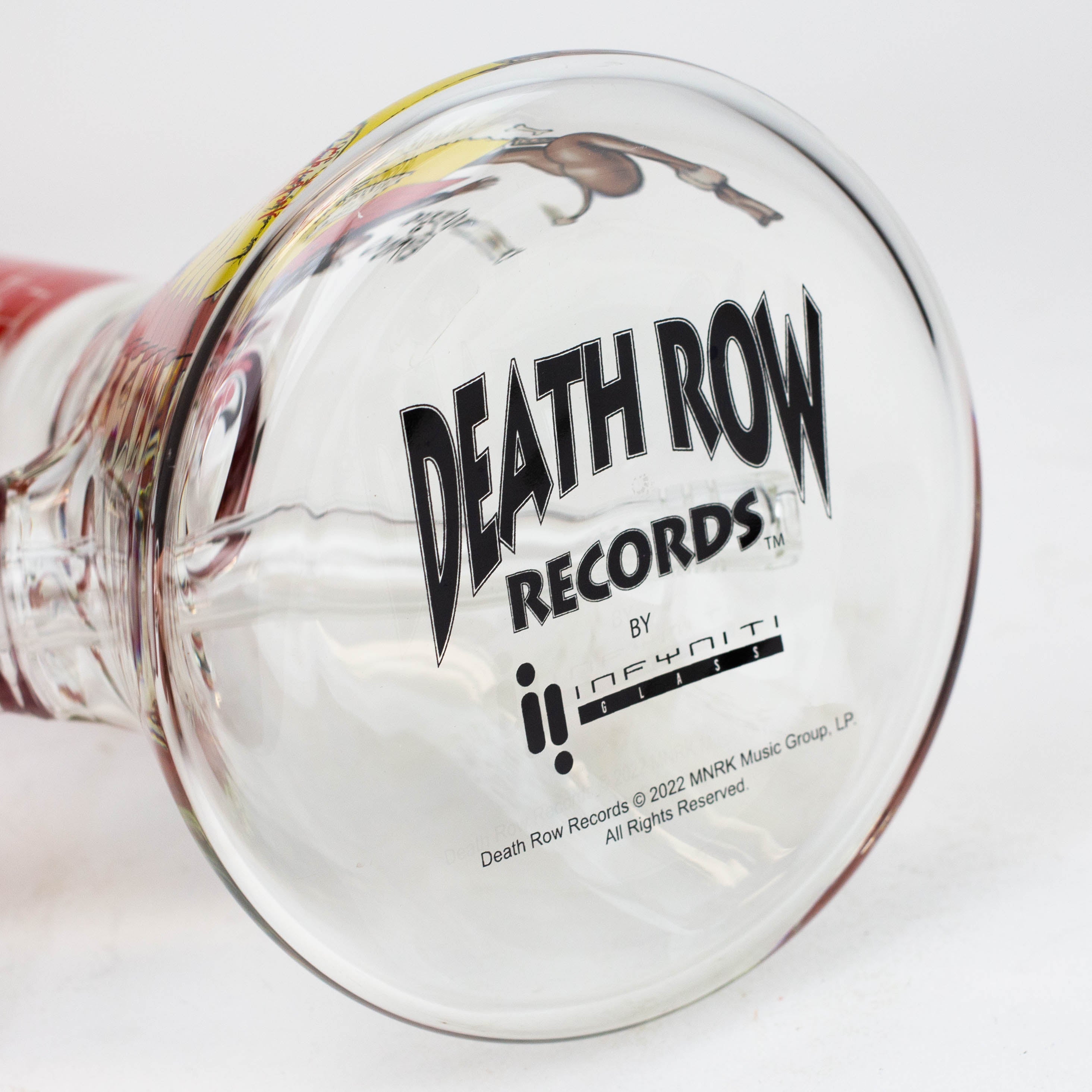 DEATH ROW-15.5"  7 mm Glass water bong by Infyniti [DOGGYSTYLE]