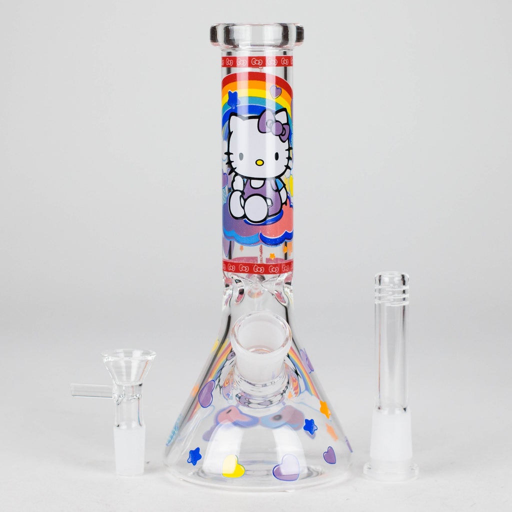 7.5" Glow-in-the-Dark PK Cartoon Beaker Bong – [PIP880]