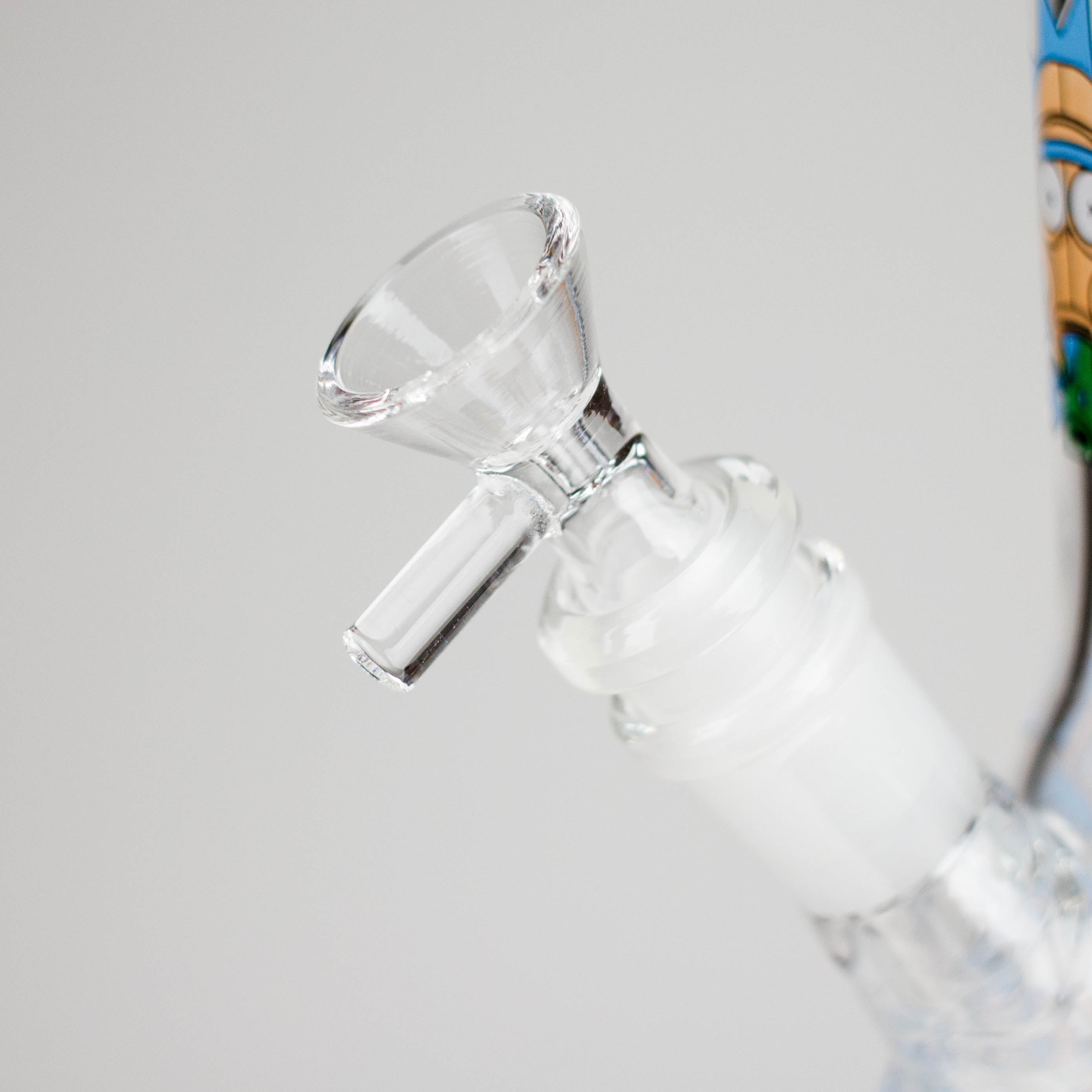 10" Cartoon Glass Bong – Fun & Functional Smoking Piece