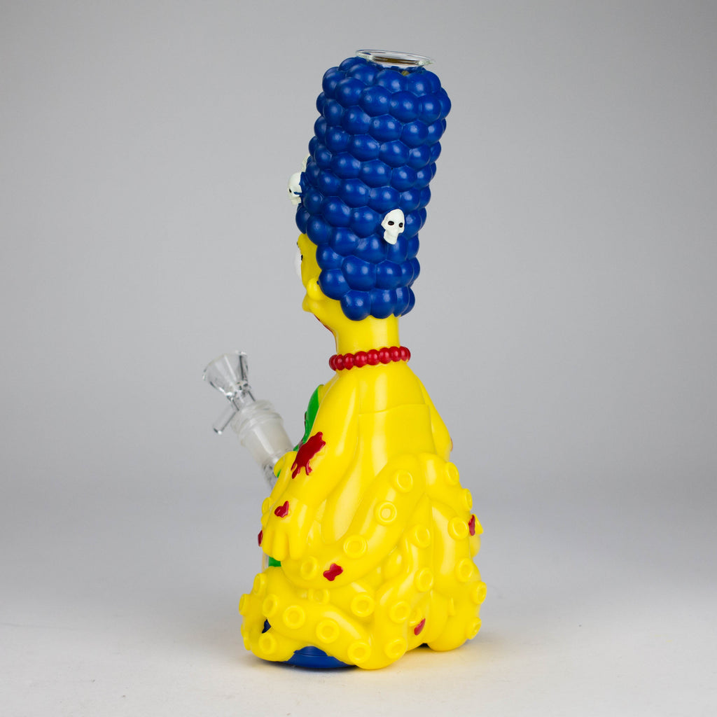 11.5" Blue Hair water pipe