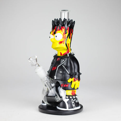 11.5" Spiky Rebel water pipe