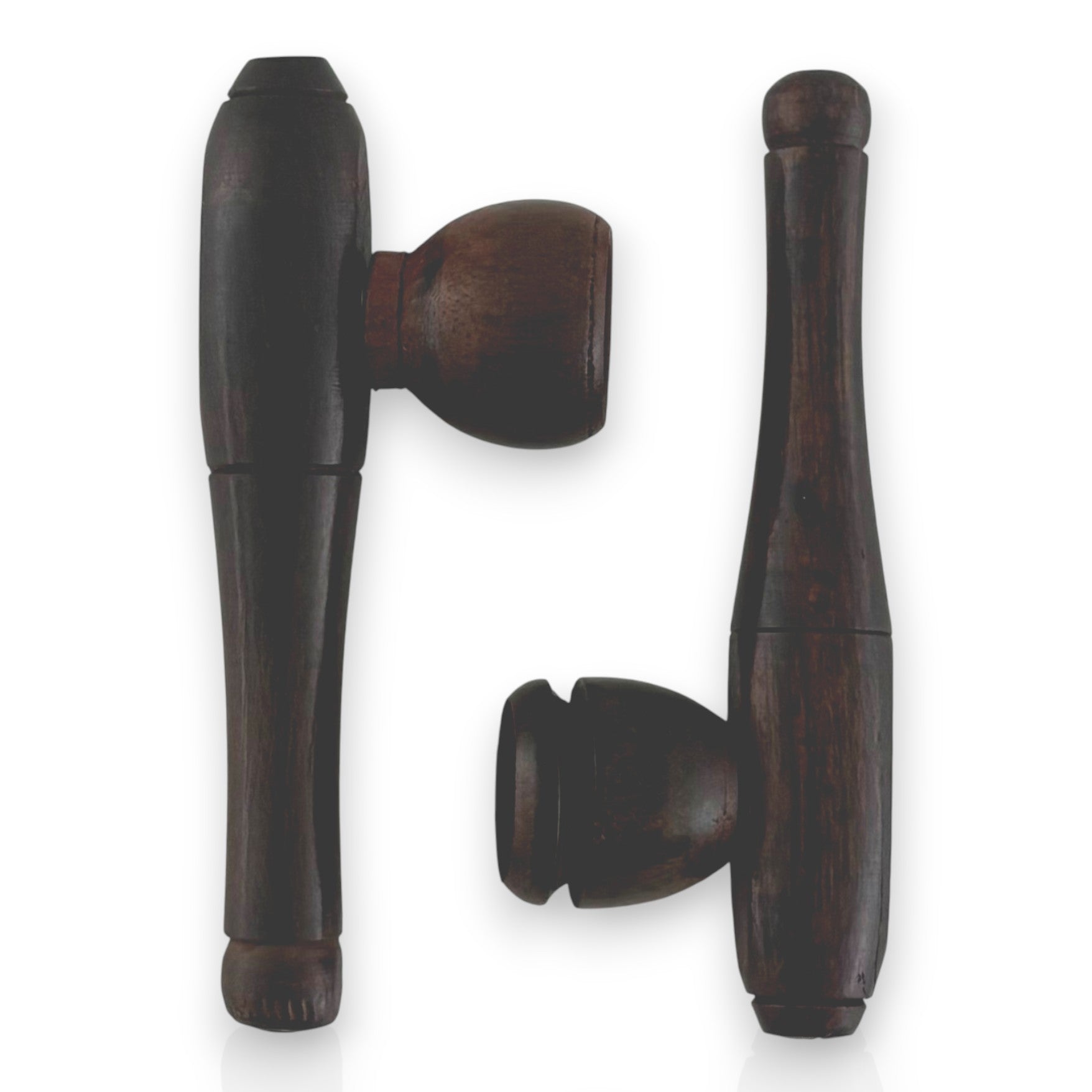 3" Wooden Hand Pipe – 2-Piece Value Pack