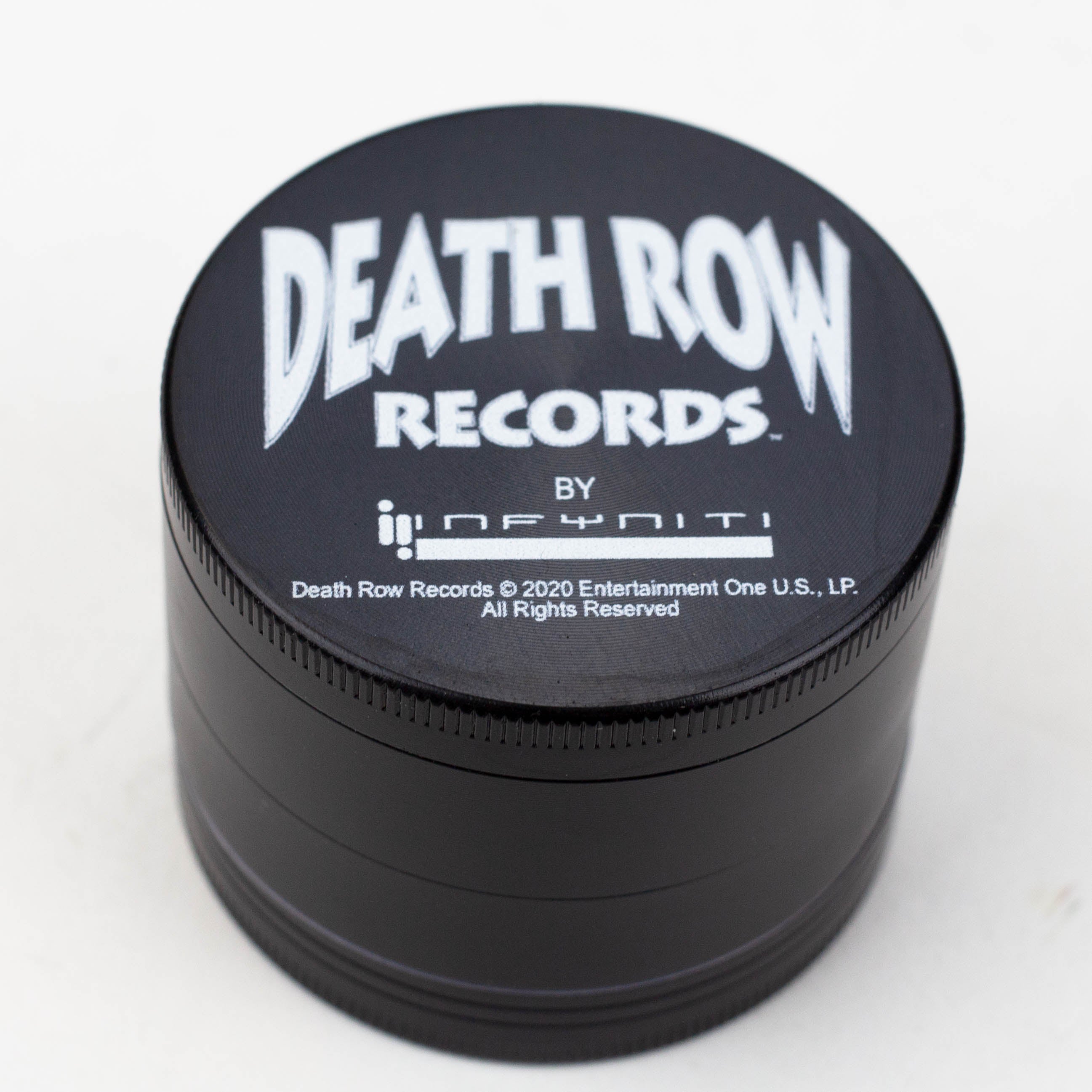 DEATH ROW - 4 parts metal black grinder by Infyniti