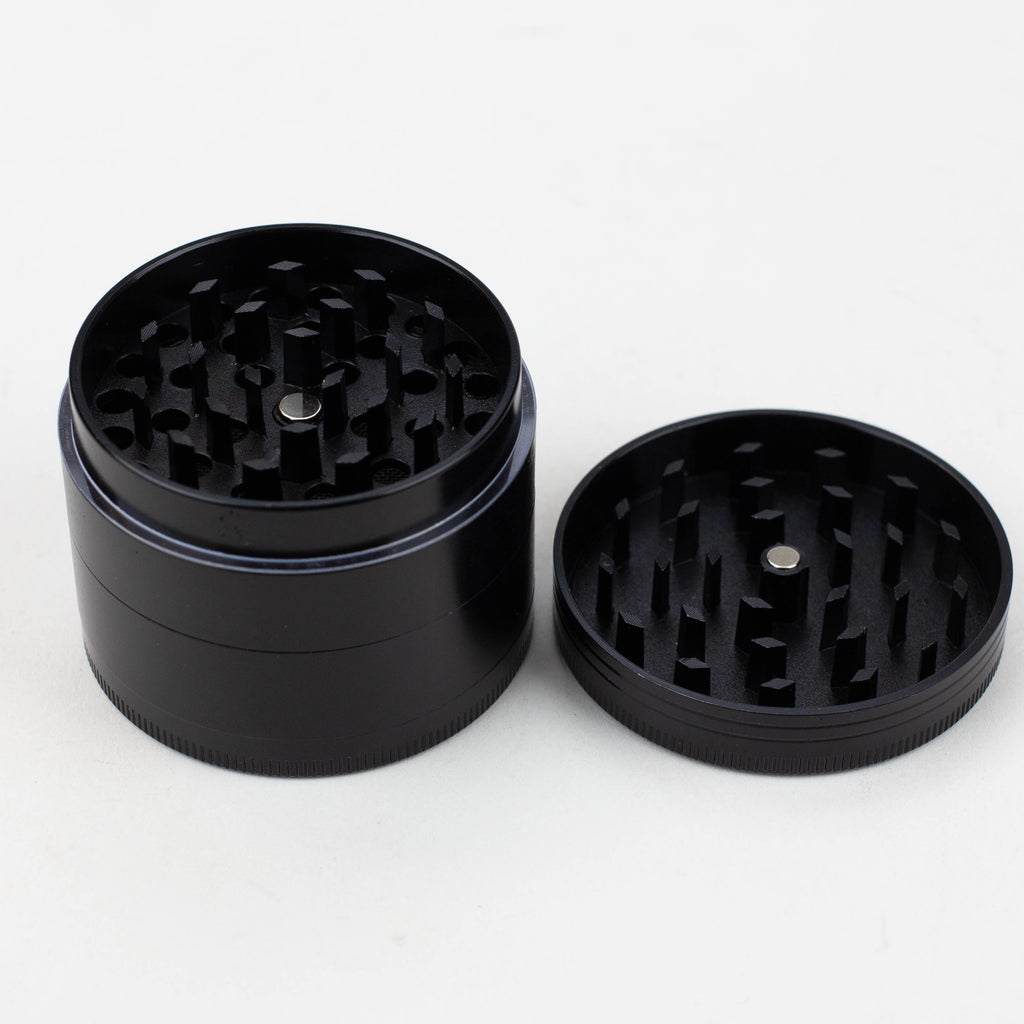 DEATH ROW - 4 parts metal black grinder by Infyniti