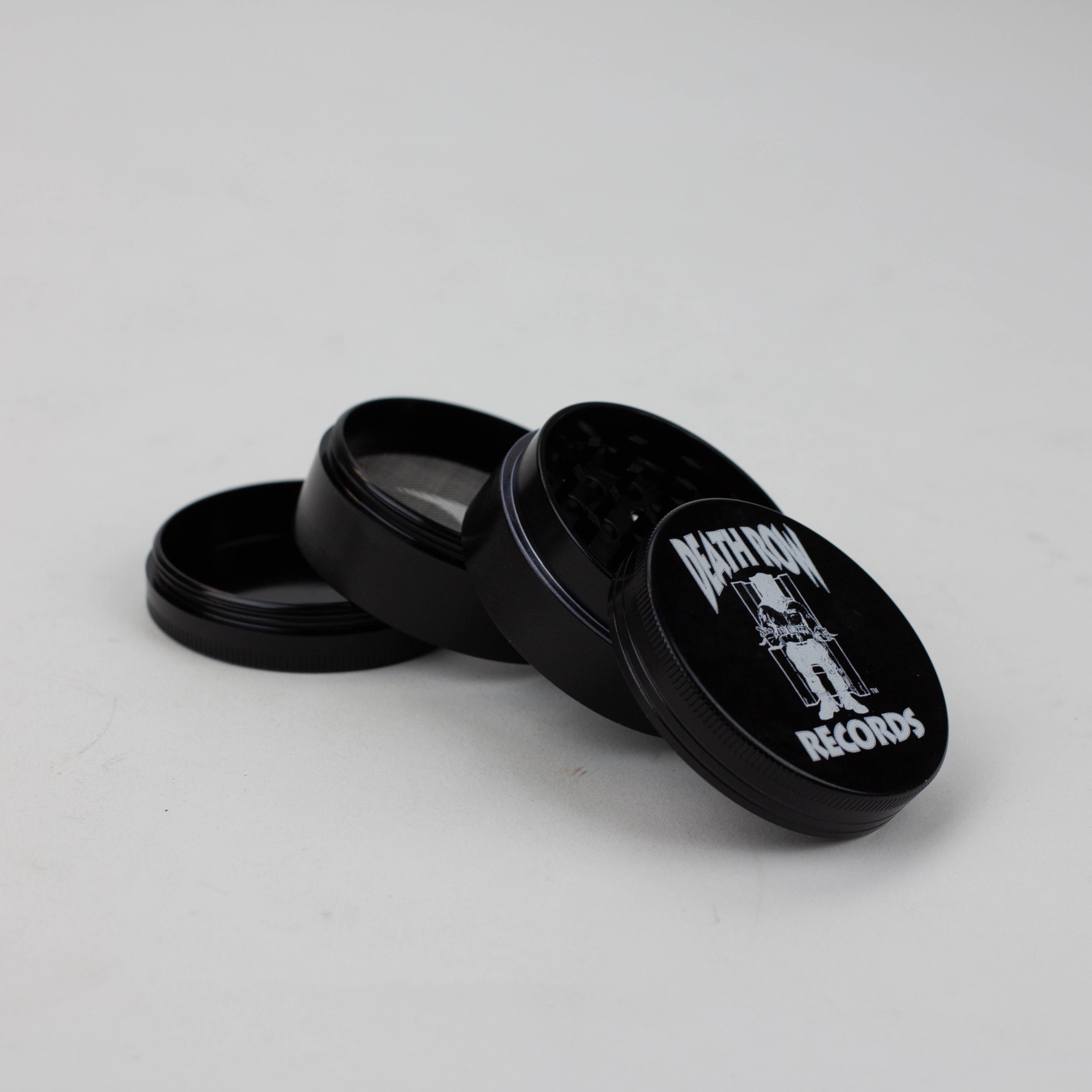 DEATH ROW - 4 parts metal black grinder by Infyniti