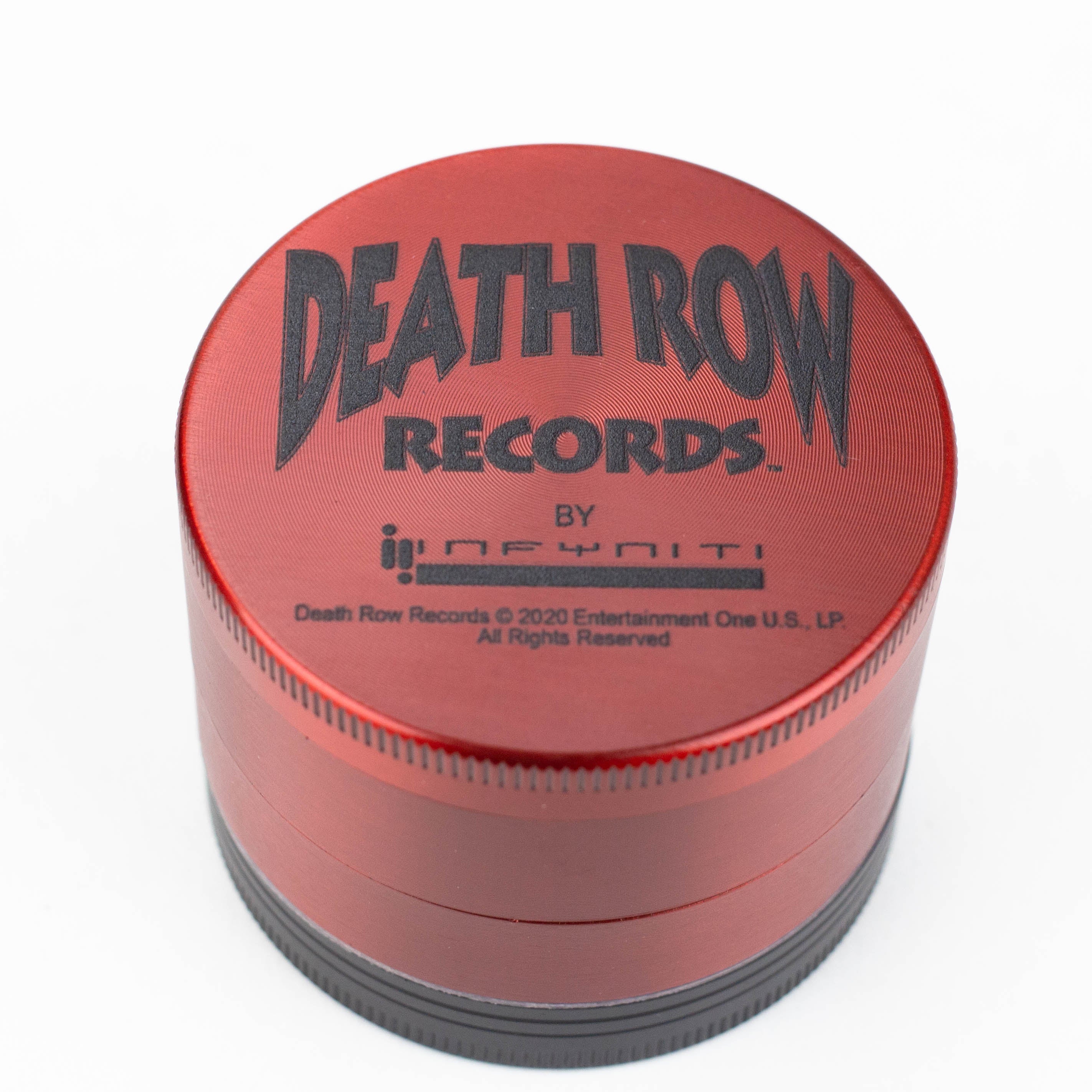 DEATH ROW - 4 parts metal red grinder by Infyniti