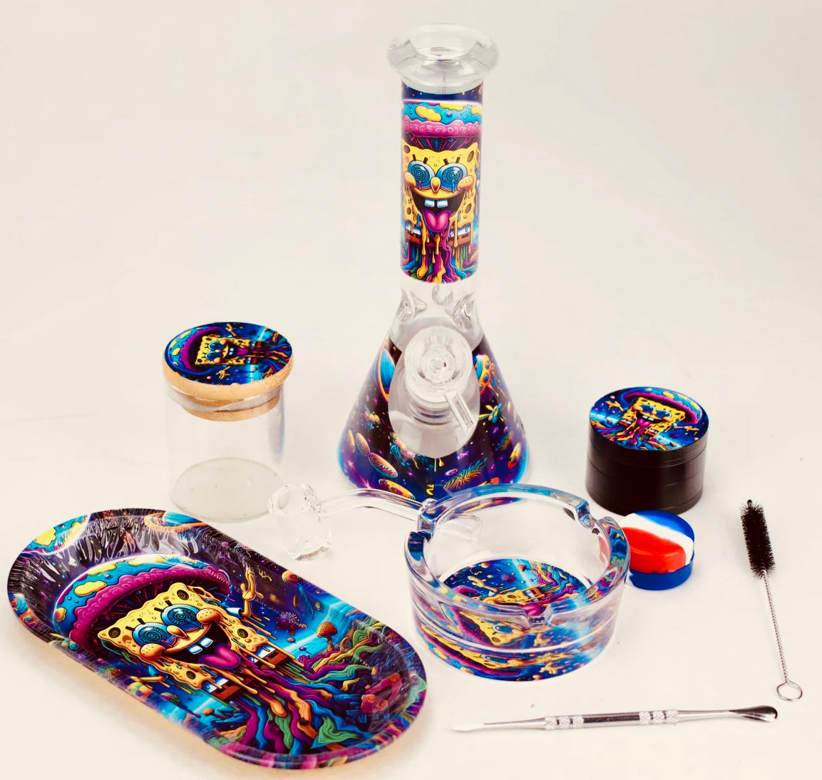 The Goofy-Goober Set - 10-in-1 Smoke Set Complete Smoking Kit